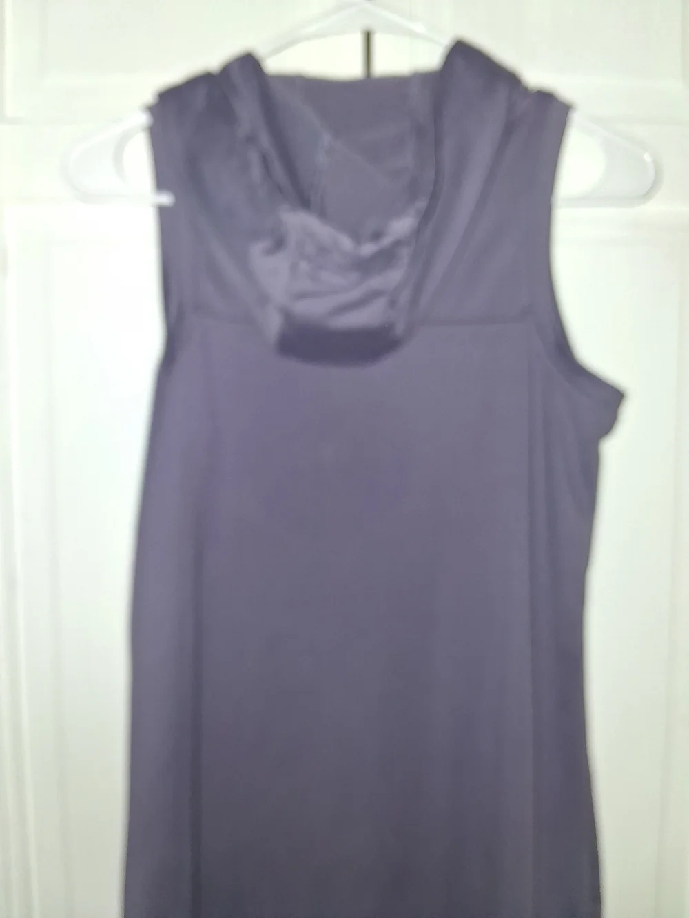 Kyodan Sleeveless Hooded Tunic in Light Lavender - Picture 9 of 9